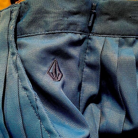 Volvos x Natalie Suarez Unity Collective Series Blue Pleated Midi Skirt Sz 5 - Picture 5 of 11